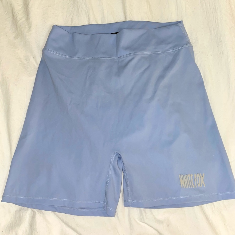 White Fox Archive 6.0 Bike Shorts Sn Medium- Sky Blue